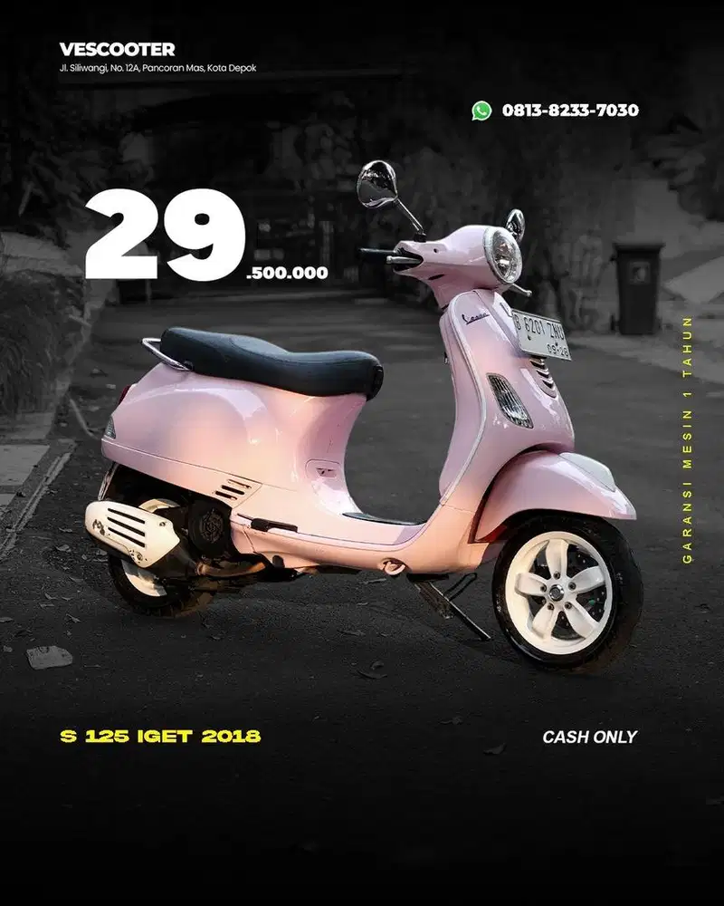 VESPA LX 125 IGET 2018