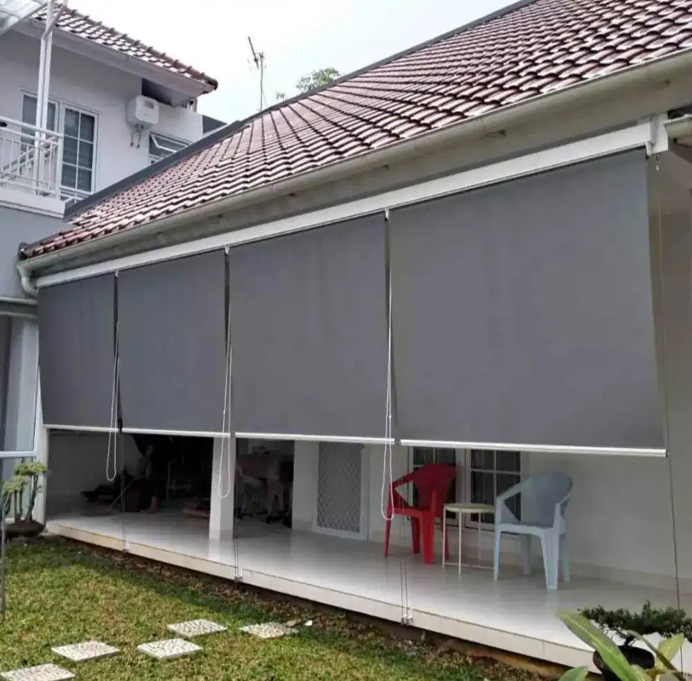 Jual Roller Blind outdoor | Roller Blind Tampias |