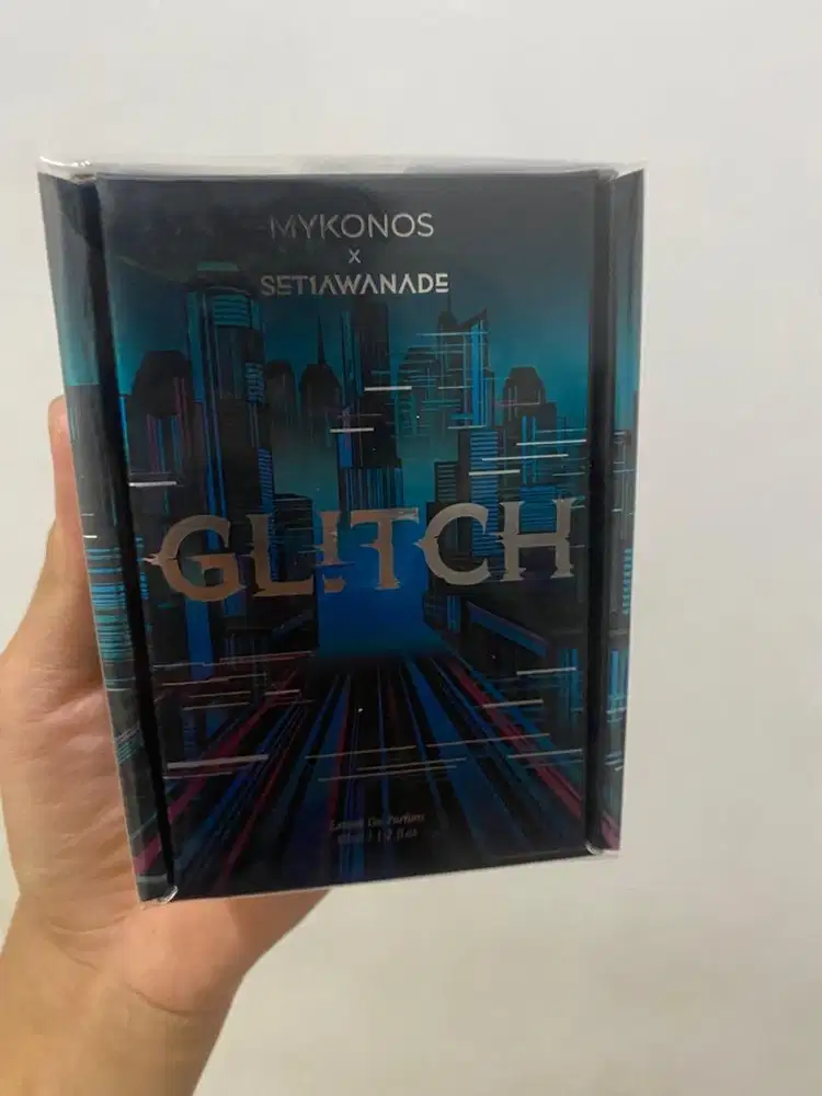 Parfum mykonos glitch masih segel
