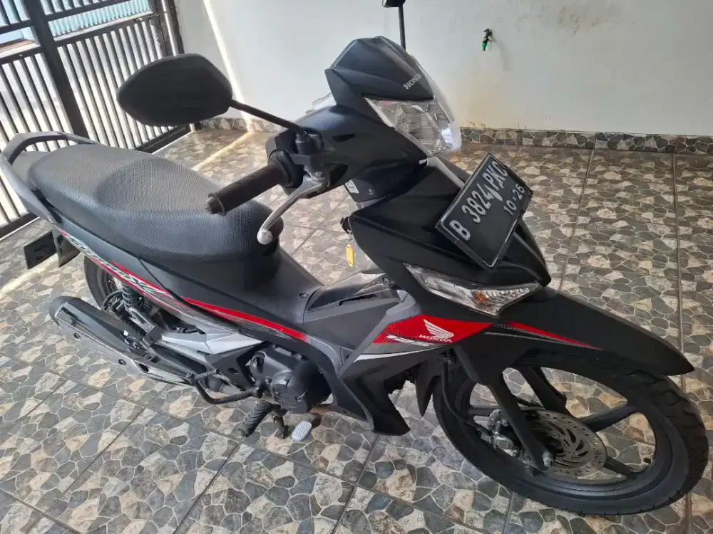 Pajak 10/2026 DKI km44rb, honda supra X 125 R CW DD charger 2021 mulus