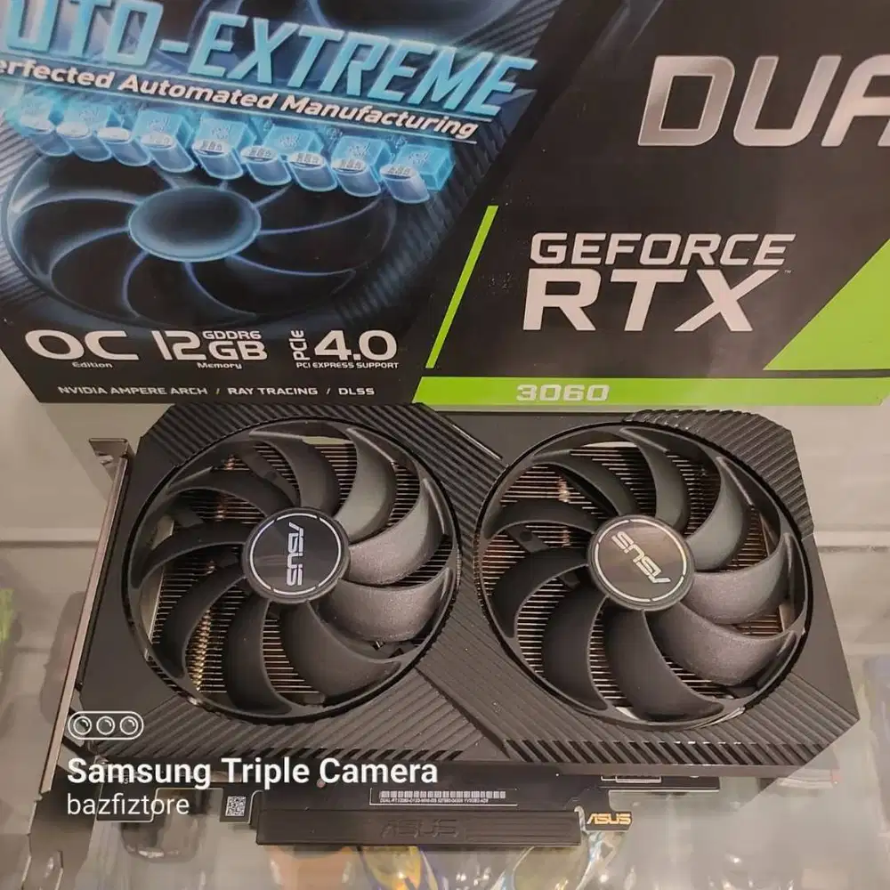 VGA RTX 3060 12GB Asus Dual OC v2 Garansi WPG APRIL 2028