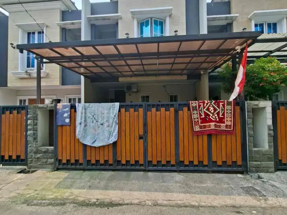 dijual rumah murah harga dibawah pasaran di jalan lapangan, bambu apus, cipayung, jakarta timur