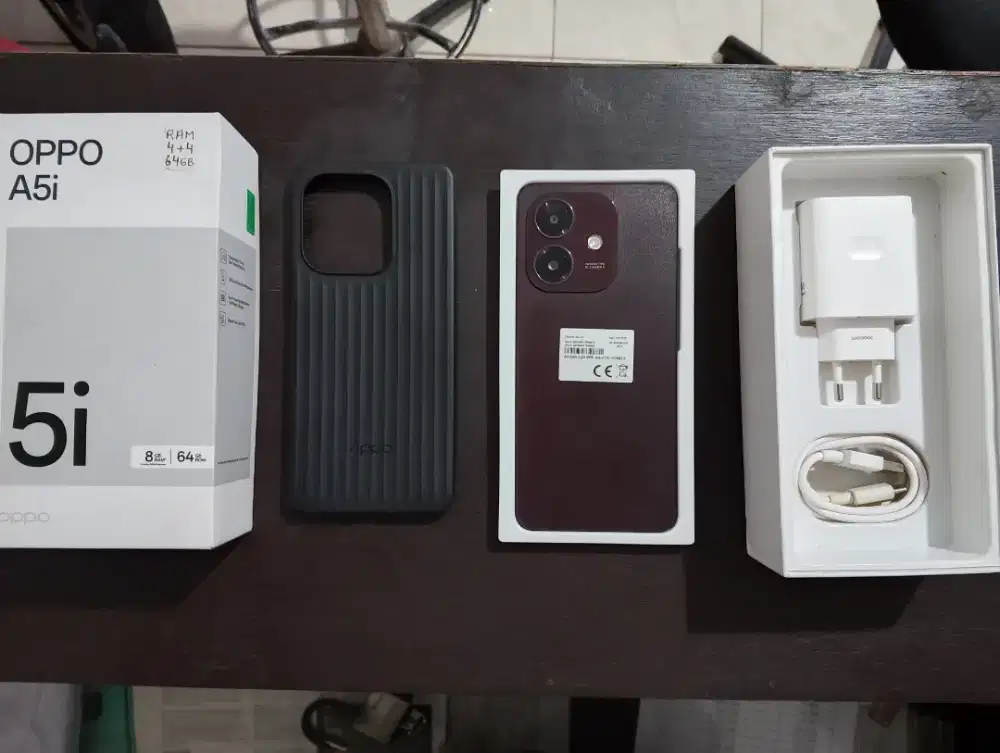 OPPO A5i RAM 4+4/64GB FULLSET ORI BERGARANSI