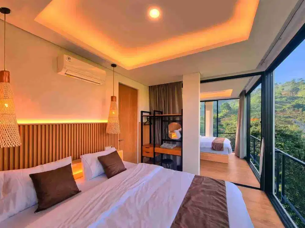 Dijual Villa siap huni di Dago Village dengan Private pool dan Pemandangan Alam Sejuk