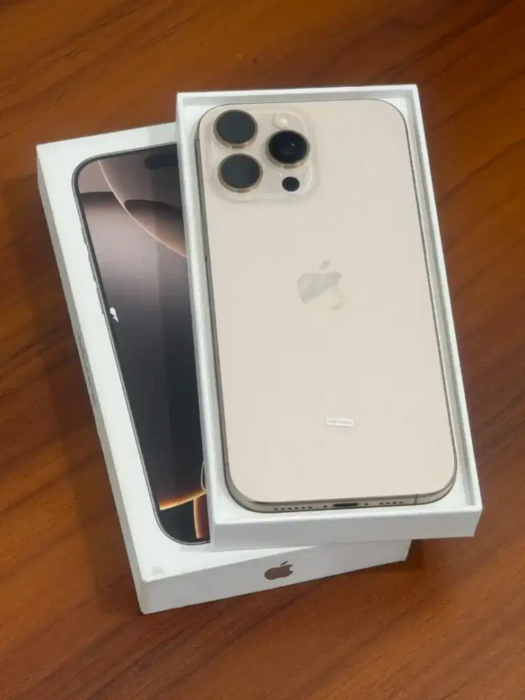 IPHONE 16 PM IBOX MULUS FULSET BH 100 ORIGINAL BEBAS CEK SEPUASNYA