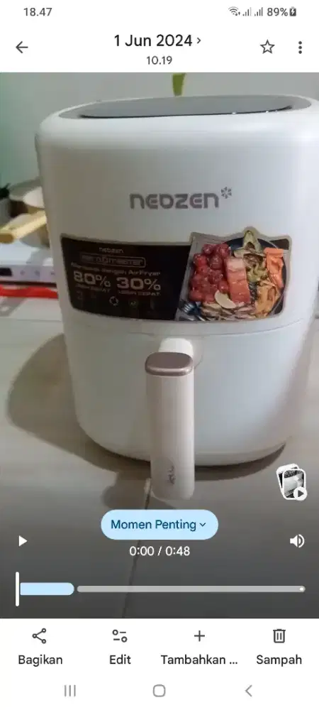 Airfrayer neozen dijual murah