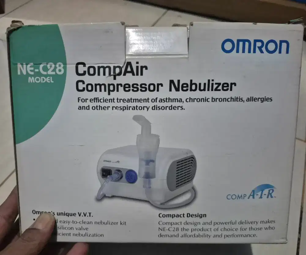 NEBULIZER OMRON SECOND – SIAP PAKAI!
