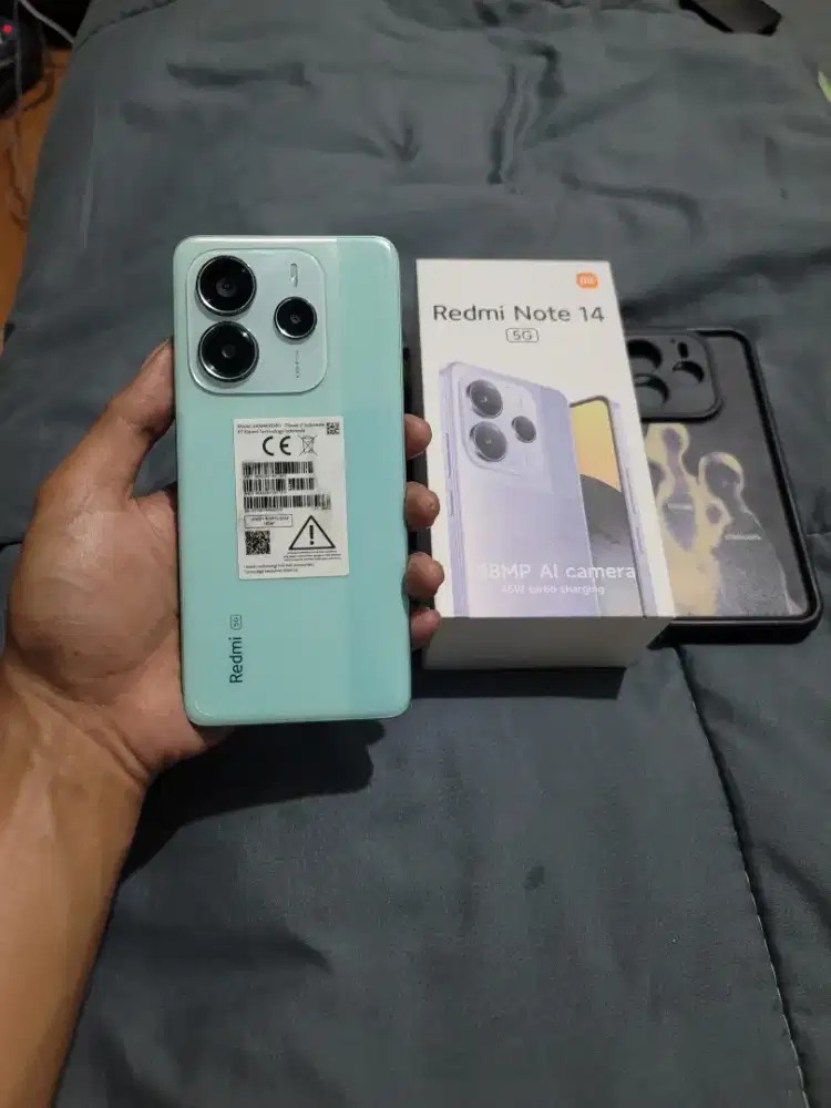 Xiaomi Redmi Note 14 5G 8/256GB Fulldus No minus Lok. PAMULANG UNPAM