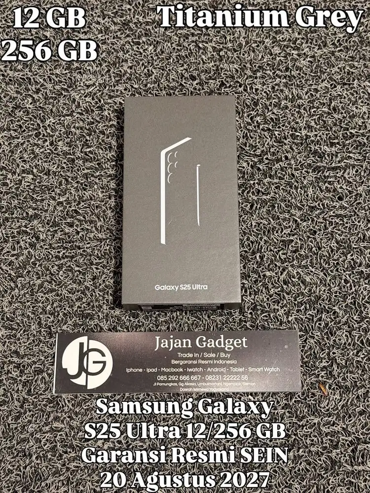 Samsung Galaxy S25 Ultra 5G 12 GB / 256 GB Garansi  SEIN 20 Agustus 27
