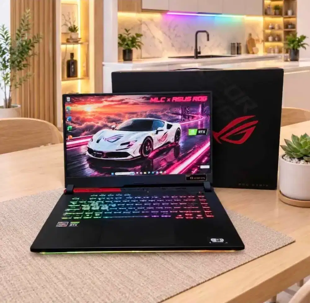 ASUS ROG STRIX FULSET BOX [RAM 16GB SSD 512GB RTX 3060 VRAM 6GB]