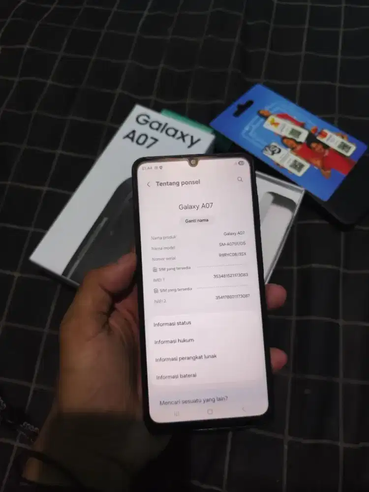 SAMSUNG A07 6/128