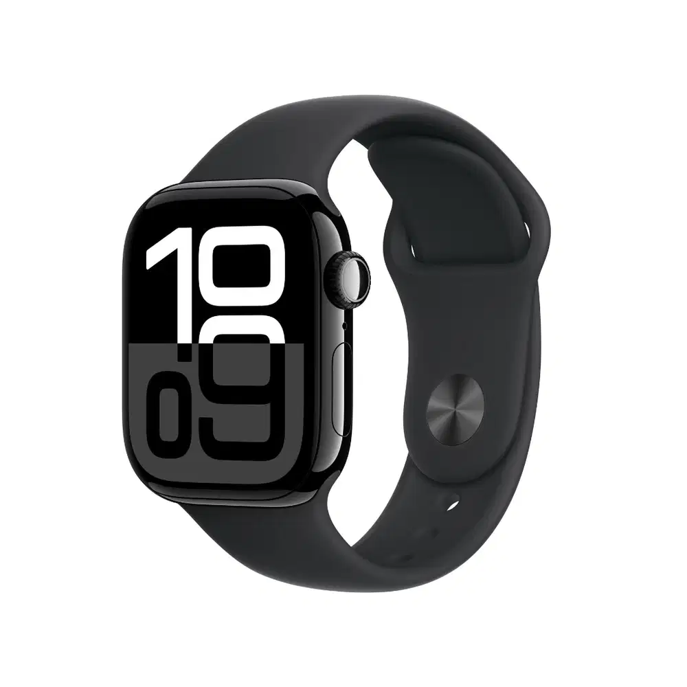 Apple Watch Series 10 46mm Jet Black segel BNIB garansi iBox
