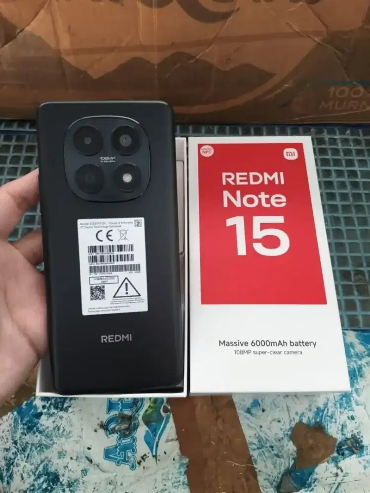 REDMI NOTE 15 RAM 8GB/256GB NFC RAM 8GB/256GB FULLSET