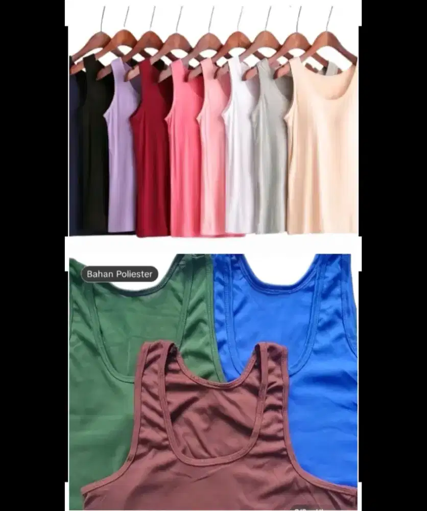 Singlet, kaos wanita