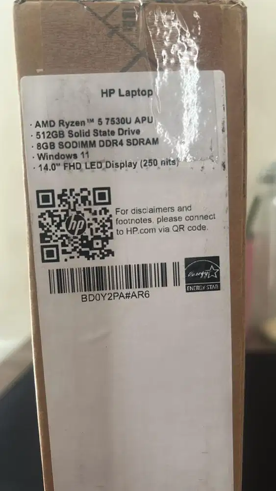 DIJUAL LAPTOP HP 14 em0531AU