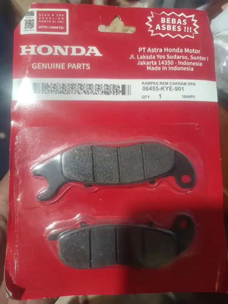 Kampas rem depan Honda CB 150 old
