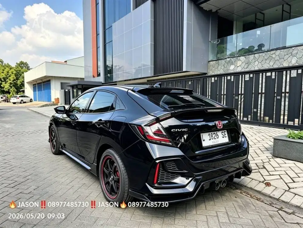 NEW CIVIC TURBO 1.5 HATCHBACK MATIC 2020, KM 71 RIBU