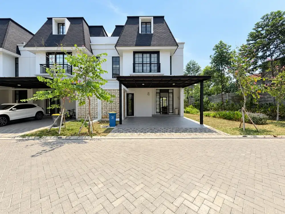 Rumah Modern Posisi Hook Fasilitas Clubhouse One Gate System Harga Dibawah Developer di Citra Garden Bintaro
