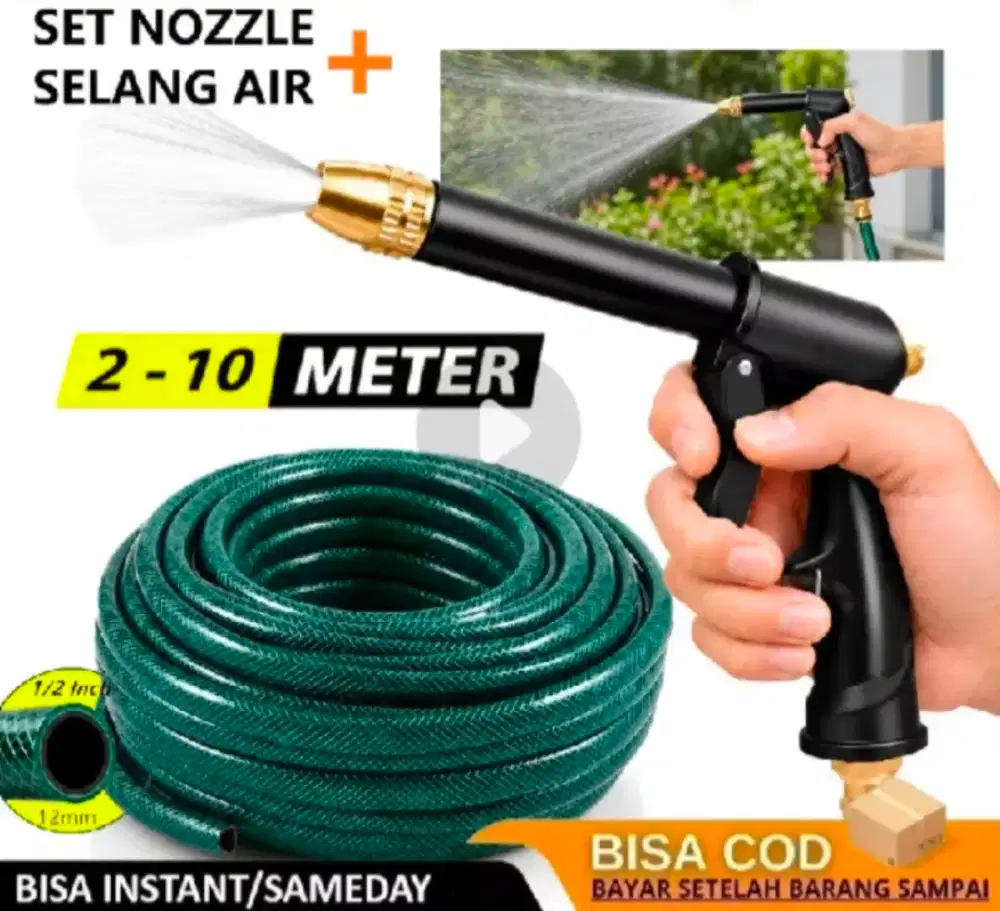 Selang air 1set 10meter kondisi BARU bukan bekas