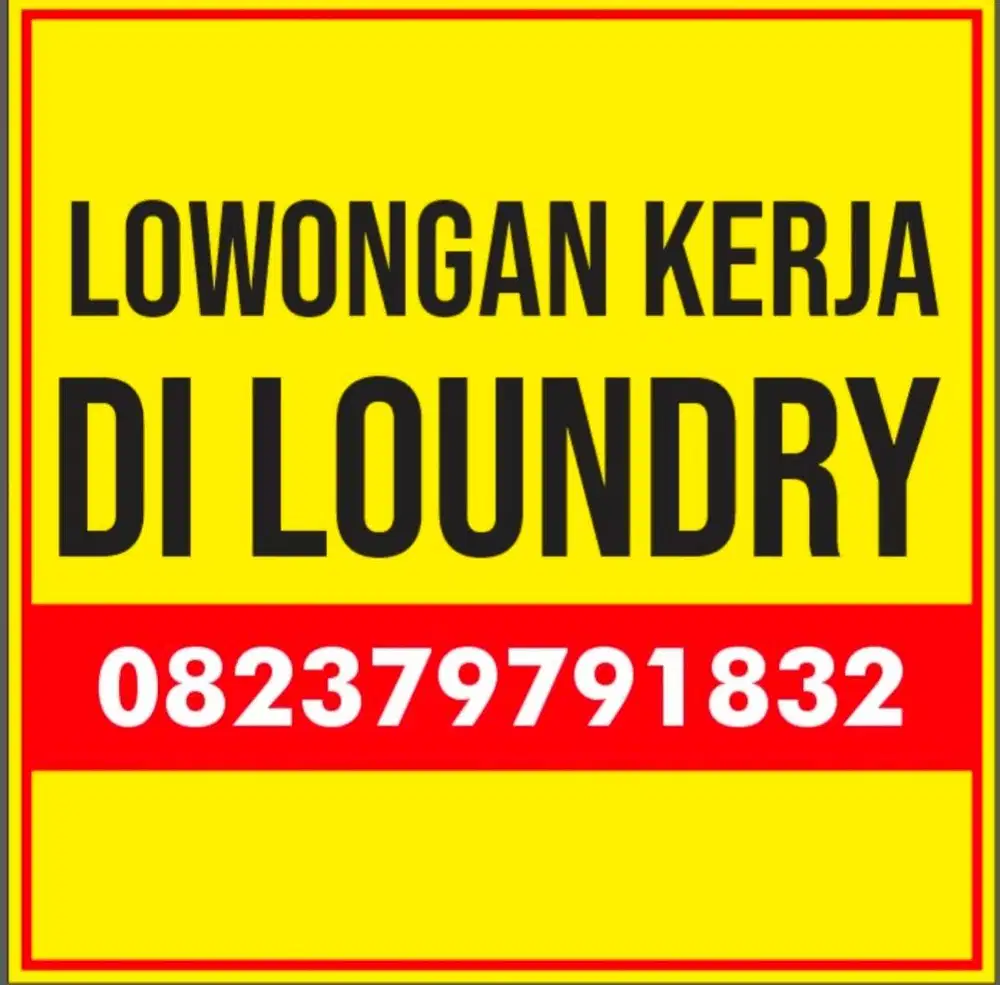 LOWONGAN KERJA KARYAWATI / WANITA