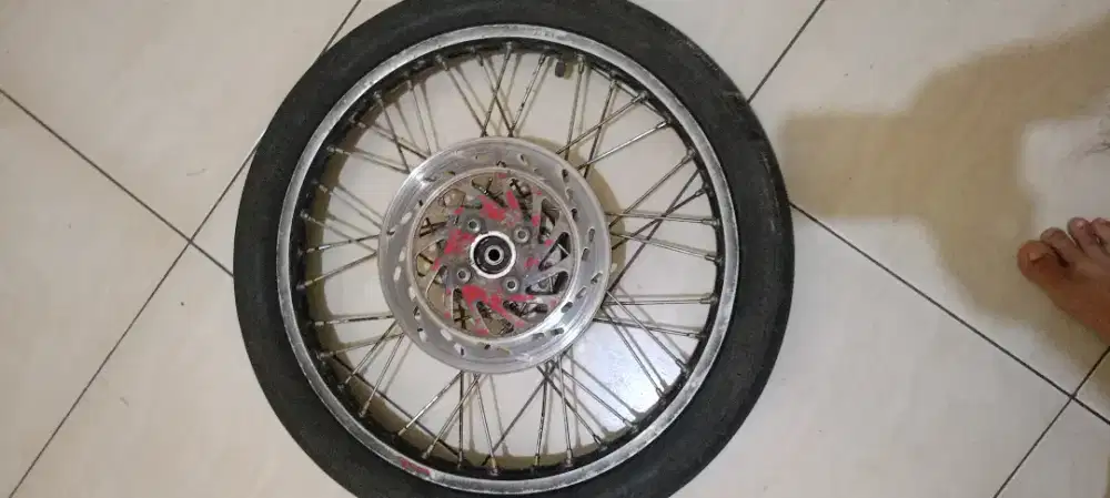 Lingkar sepeda motor ukuran 17X1,20
