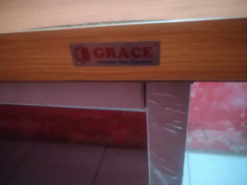 DIJUAL MEJA KERJA BAHAN KAYU UKURAN 140