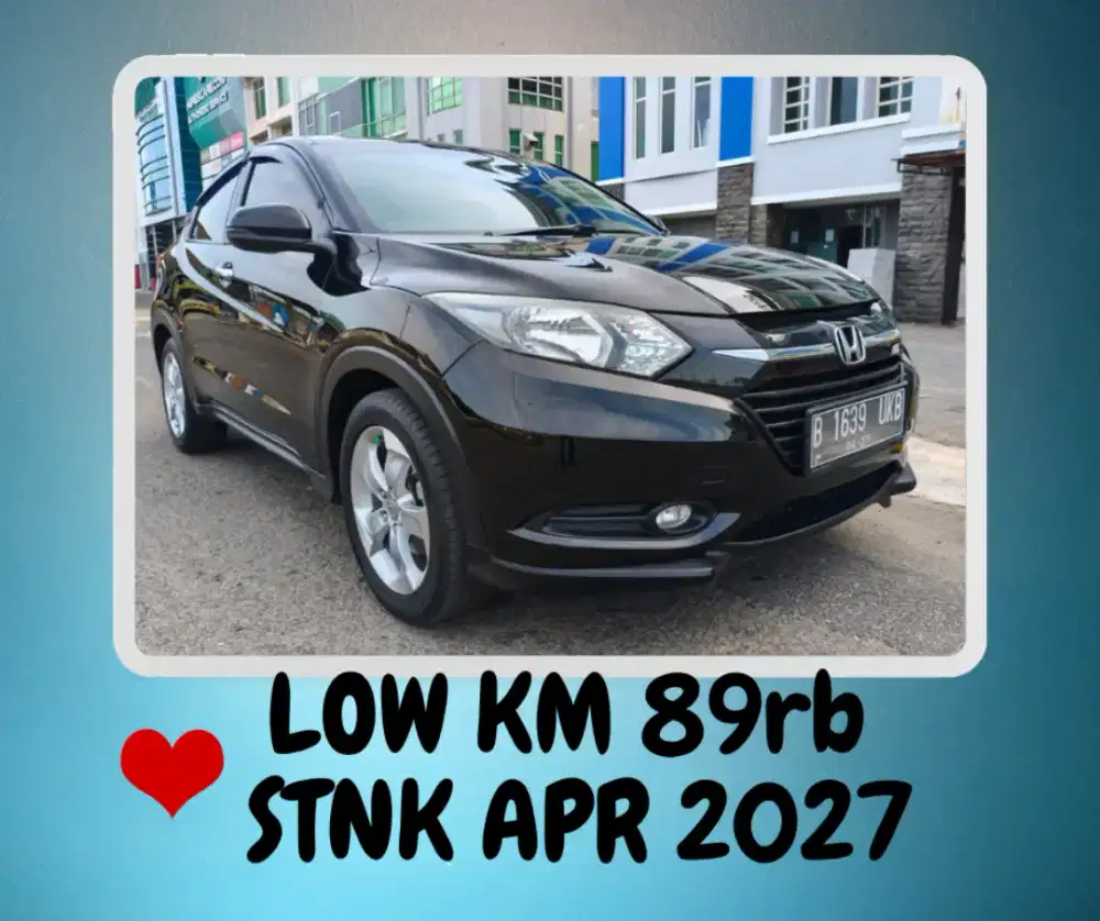 HRV 1.5  E CVT AT 2017 TDP25jt Honda HR-V E Matic Automatic