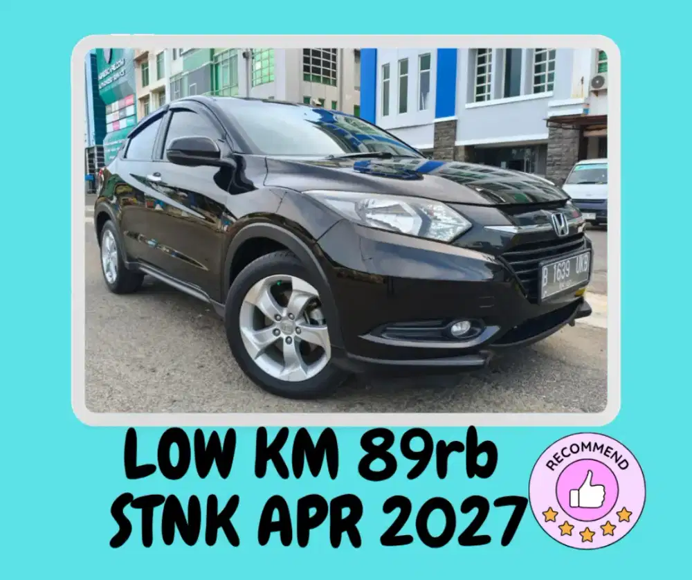 HRV 1.5  E CVT AT 2017 TDP25jt Honda HR-V E Matic Automatic