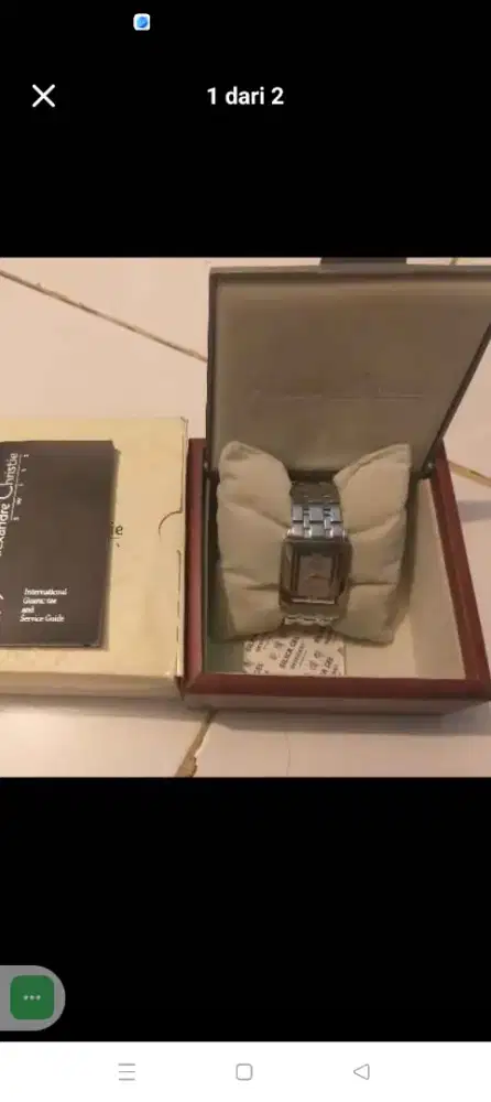 Jual Cepat Jam Tangan ORI Alexander Christie