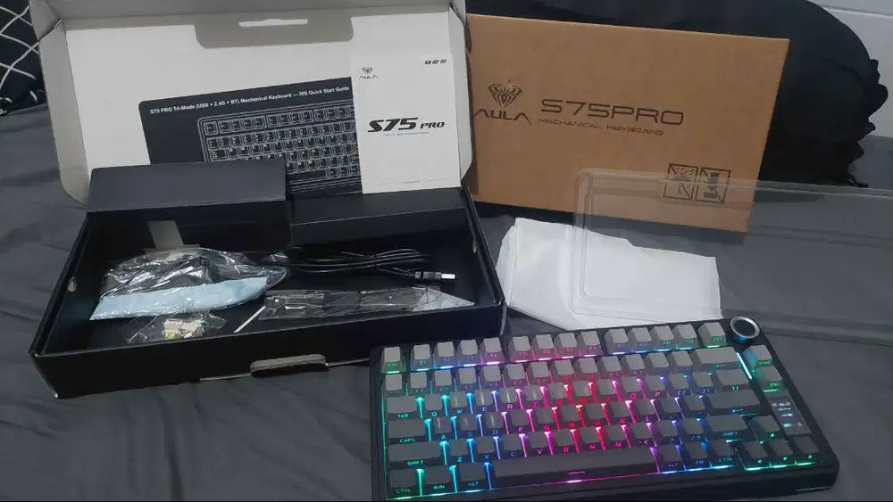 Aula S75 Pro Keyboard (Gradient Grey)