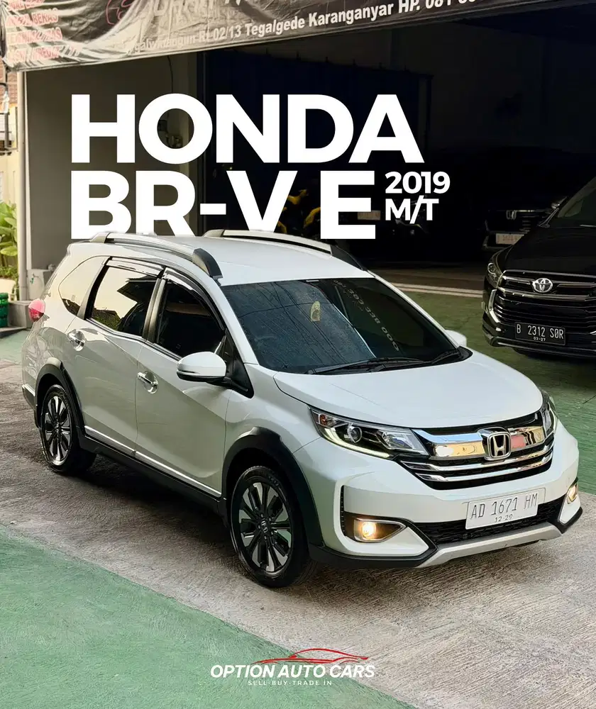 DijuaL (DP 35jt) BRV E 2019 ManuaL KM 20rb OriginaL!