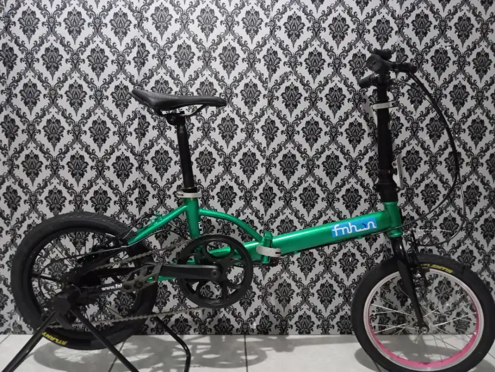 Dijual sepeda lipat 16 modif bagus murah bu
