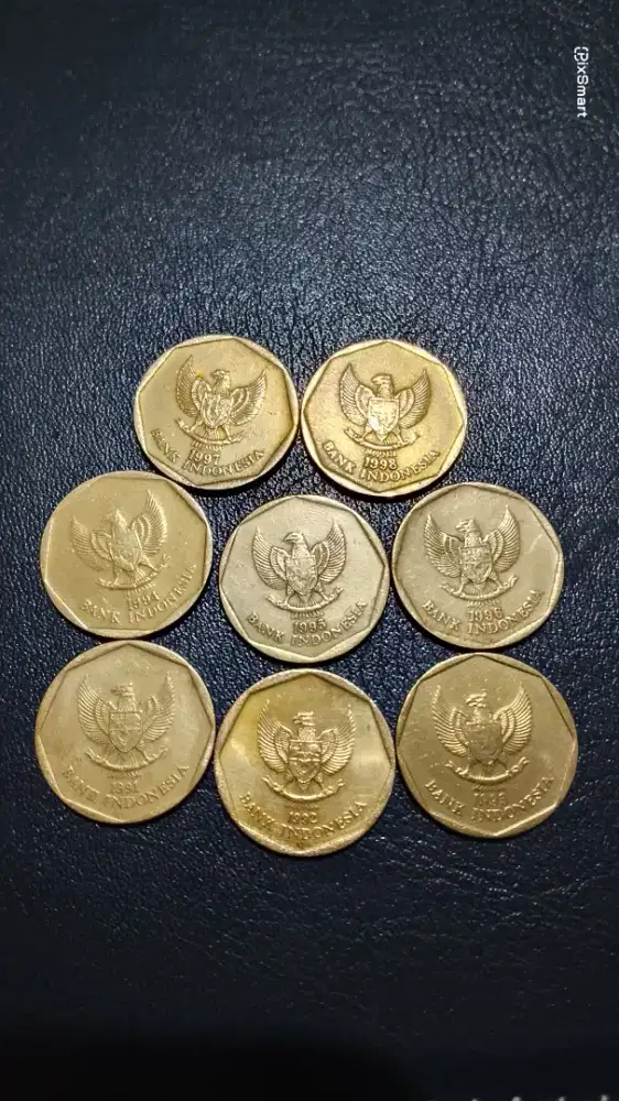 Old Coint Indonesia Karapan Sapi One Set.