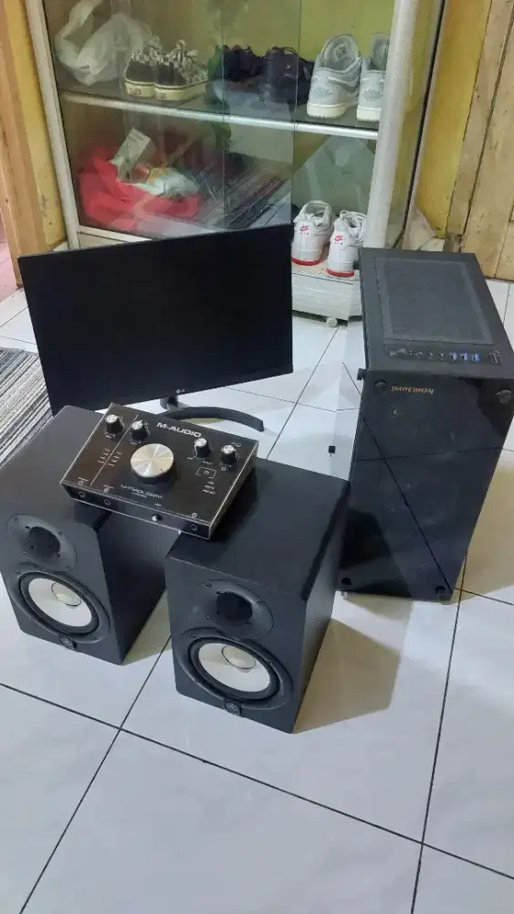 Komputer PC 1 set bisa untuk home recording