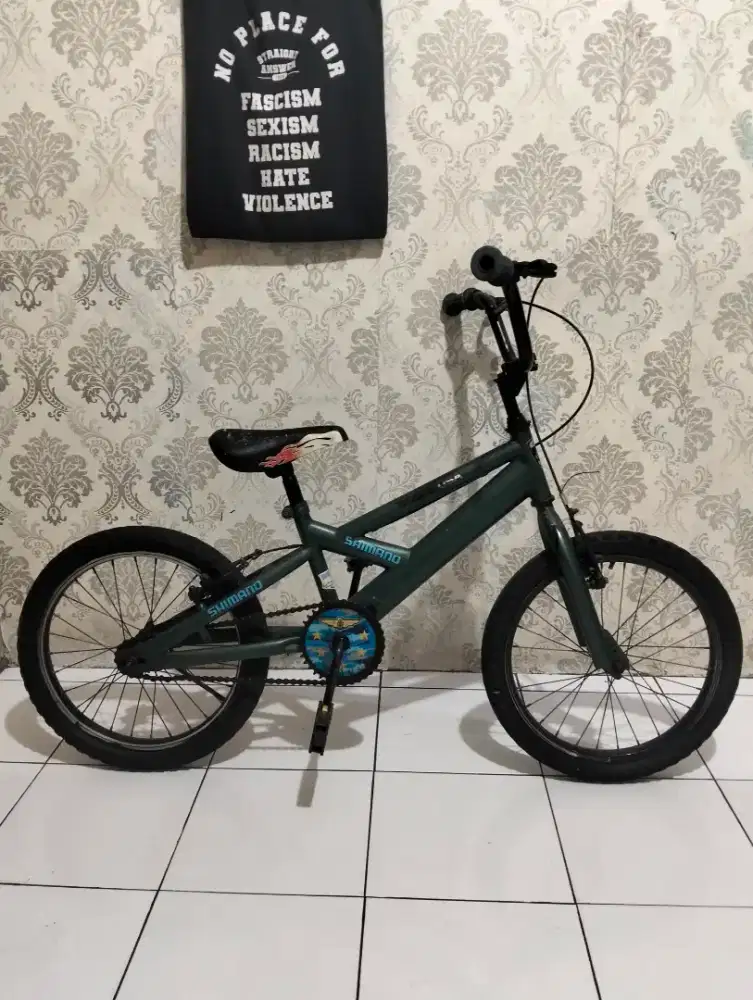 Sepeda BMX anak ukuran 18 untuk umur 5 sampai 8 tahun