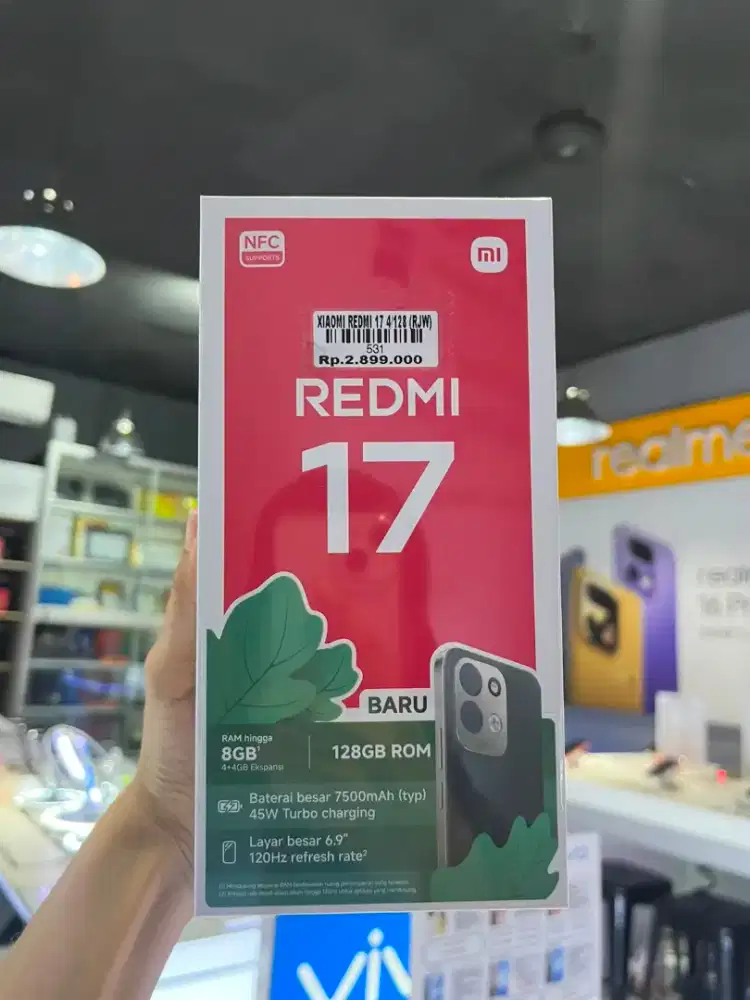 Xiaomi redmi 17 4/128gb ATLANTIS DAHSYAT