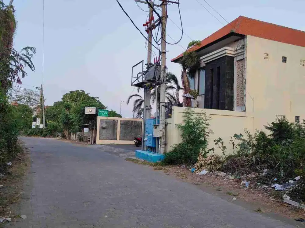 Tanah Premium Lingk Villa 290M2 Lebar12mtr Nakula Legian Kuta Jl7mtr