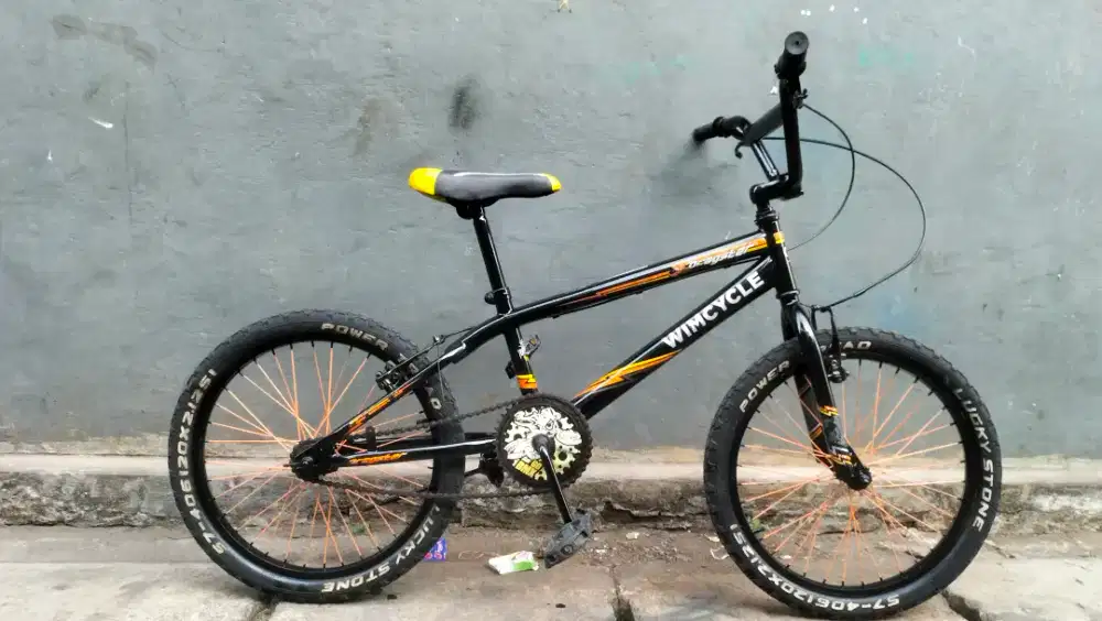 Sepeda bmx wimcycel dragster