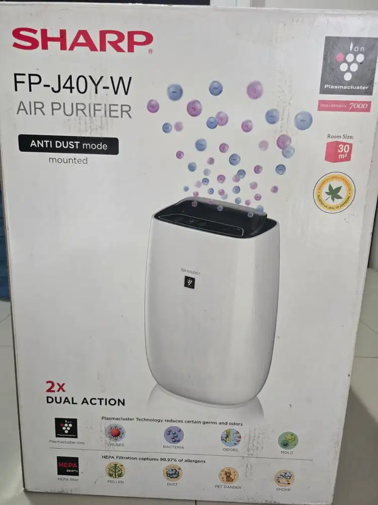 Air Purifier Sharp FP-J40Y-W
