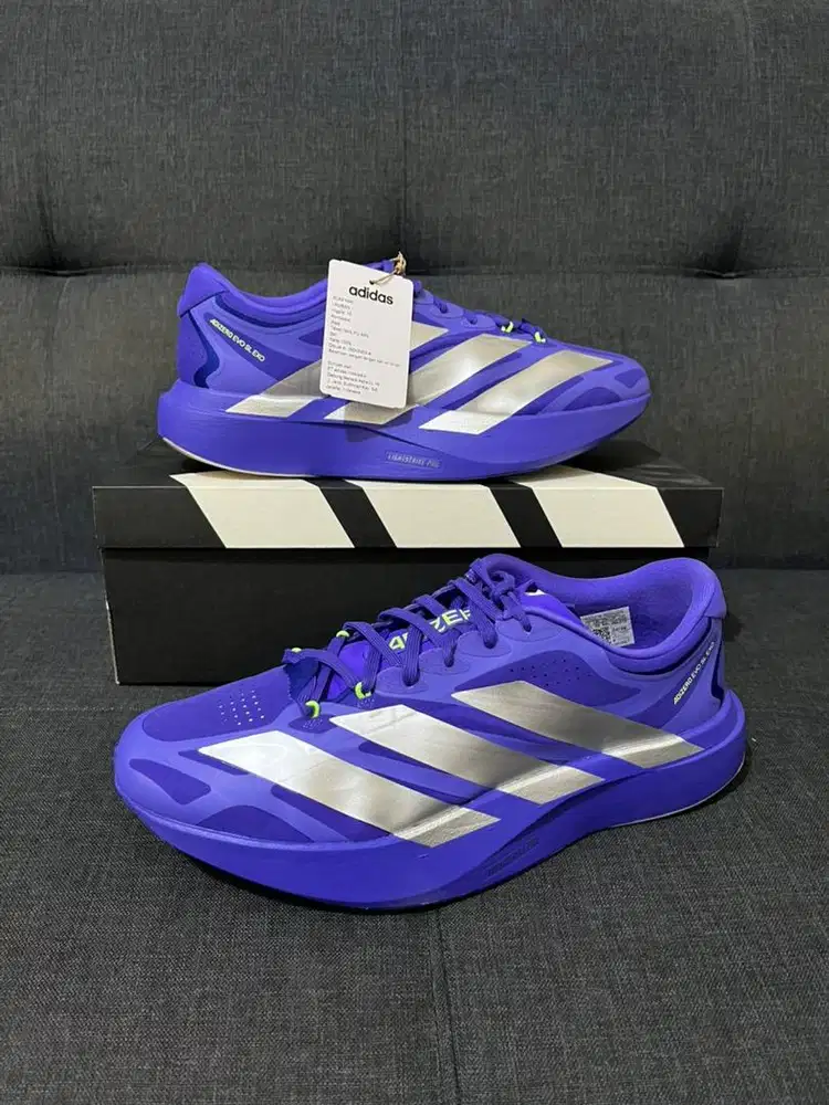 Sepatu Running Adidas Adizero EVO SL Exo Size 44 2/3 BNIB Original