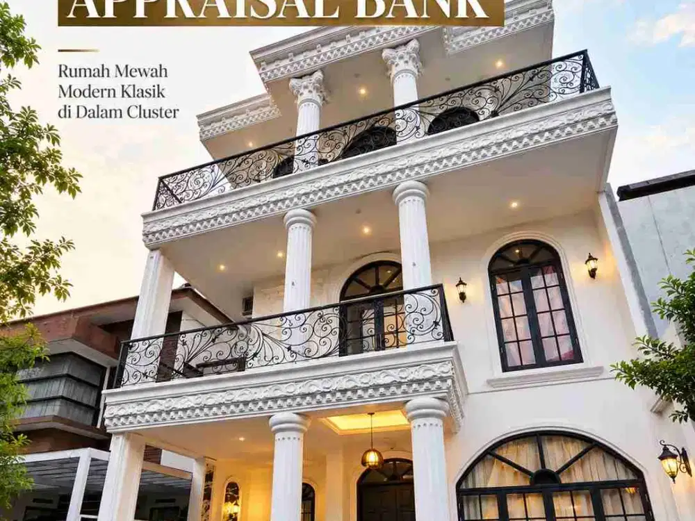 Rumah Modern Klasik Antapani Dekat Jalan Terusan Jakarta, Kiaracondong Bandung