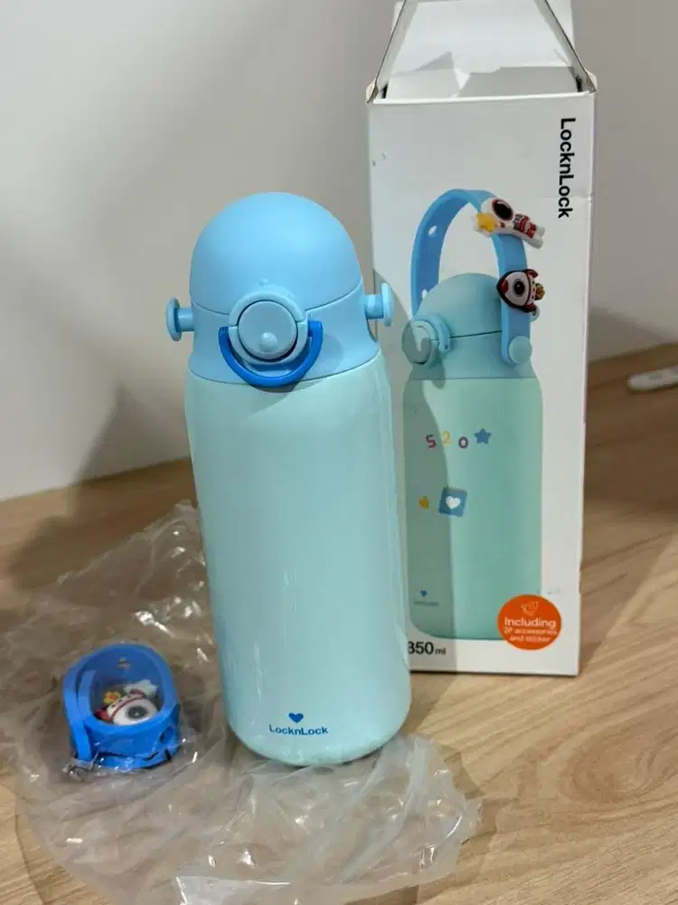 Botol Lock & Lock Blue New 350ml