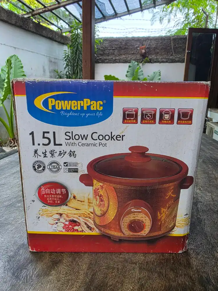 JUAL SLOW COOKER 1.5L CERAMIC POT