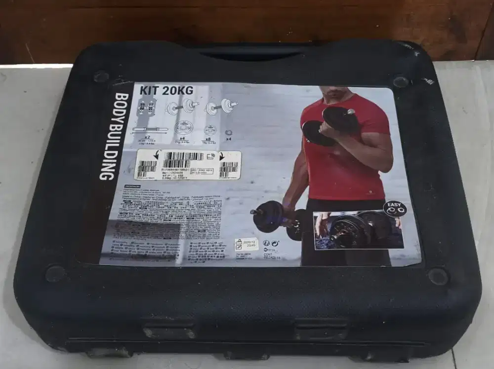 Body building Domyos Decathlon kit 20kg,