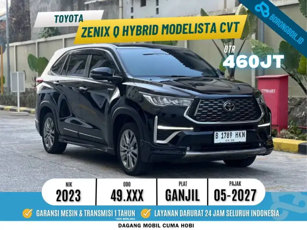 TOYOTA INNOVA ZENIX Q HEV TSS MODELISTA 2023