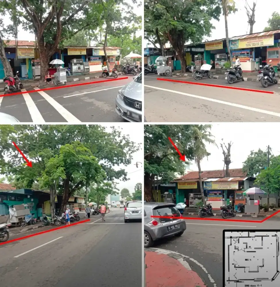 TAWAR AJA Lahan komersial Jalan Raya Grogol Petamburan Jakarta Barat