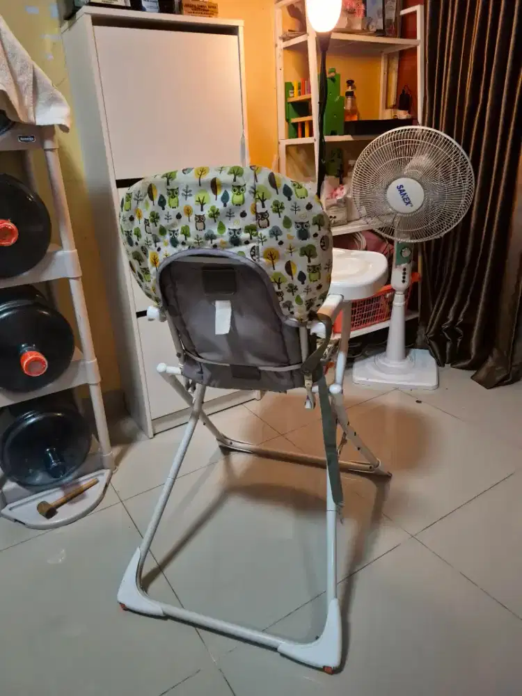 High chair baby does