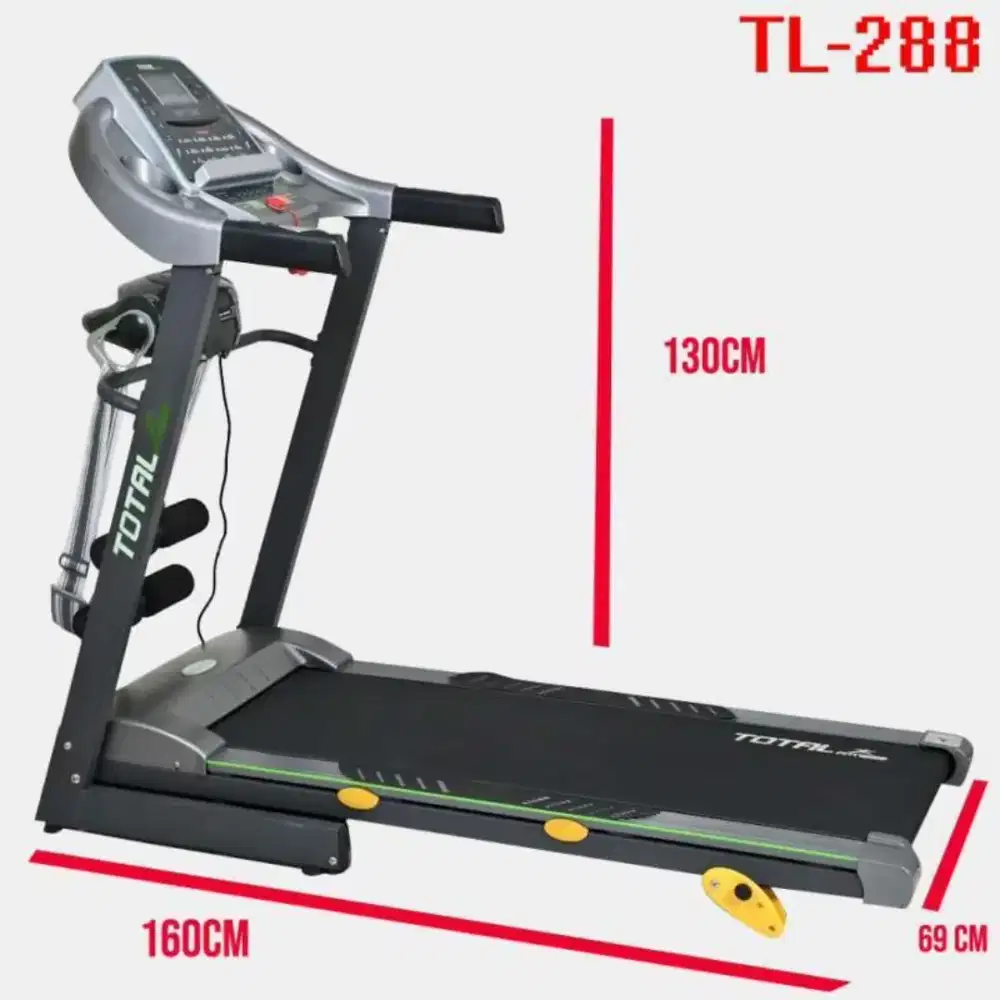 Treadmill Elektrik Total Fitness TL-288