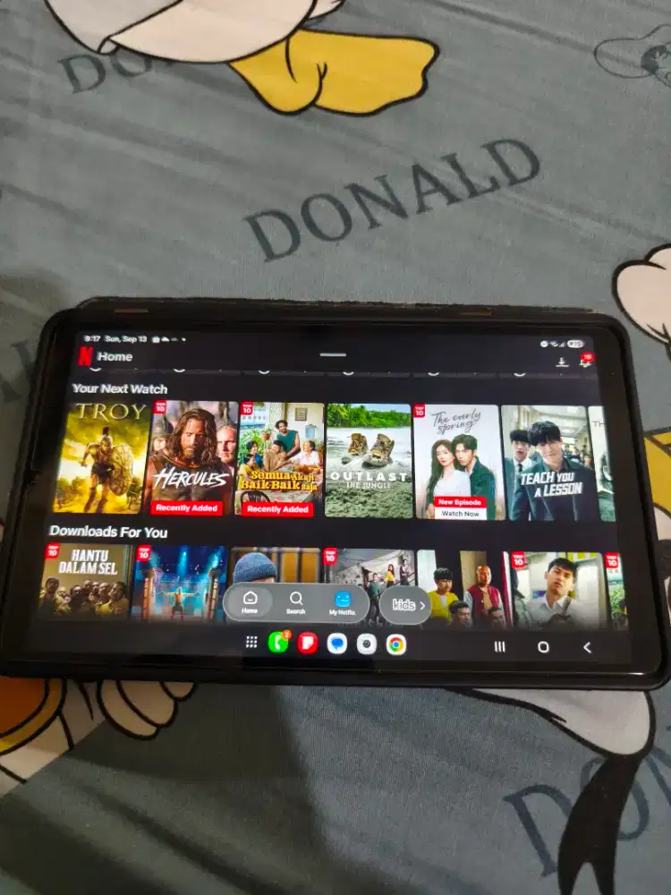 Samsung tab a9 LTE ram 4 mem 64