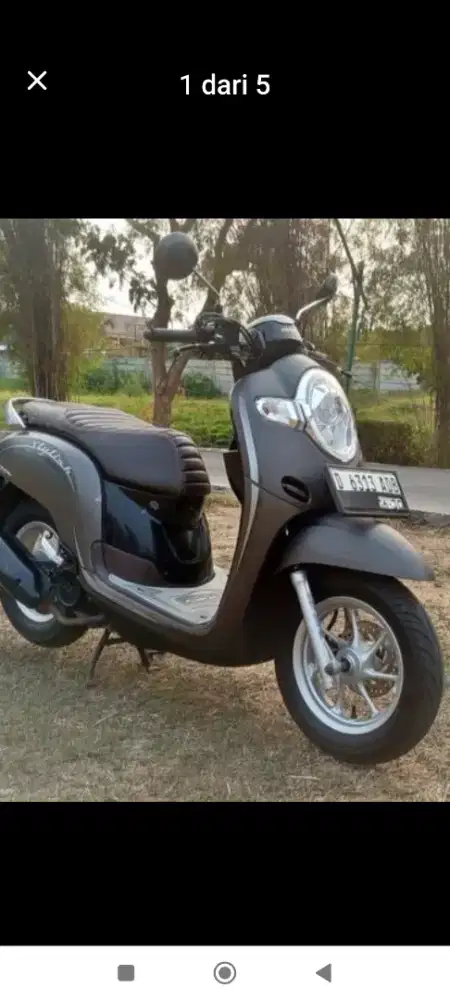 Scoopy stylish donat cbs iss 2020 km rendah pajak panjang